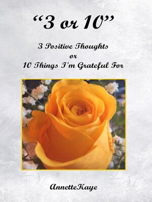 cover image of 3 or 10